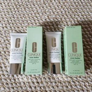 Lot of 2. Clinique Even Better Hand Cream